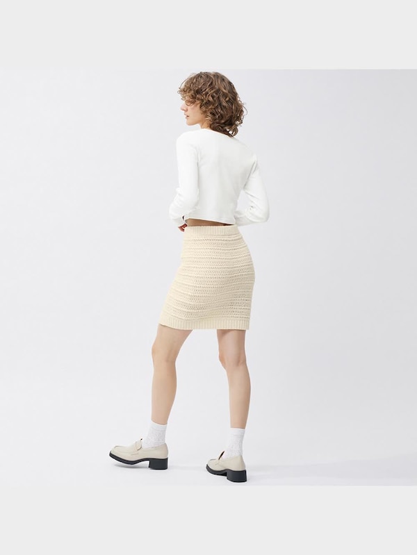 ブークレニットミニスカート+E(セットアップ可能)