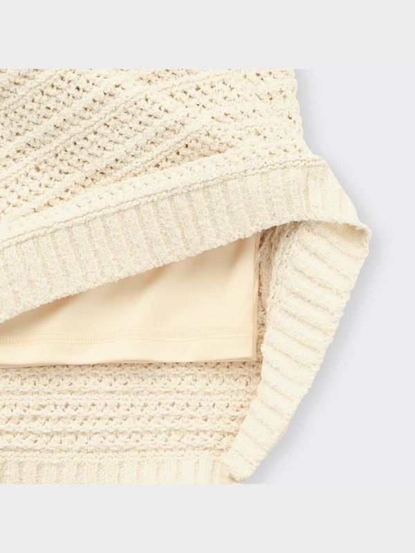 ブークレニットミニスカート+E(セットアップ可能)