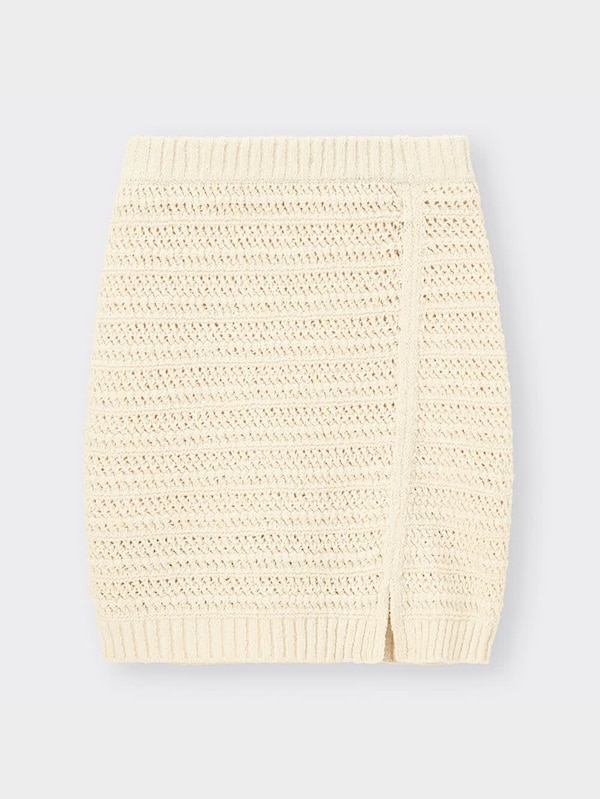 ブークレニットミニスカート+E(セットアップ可能)