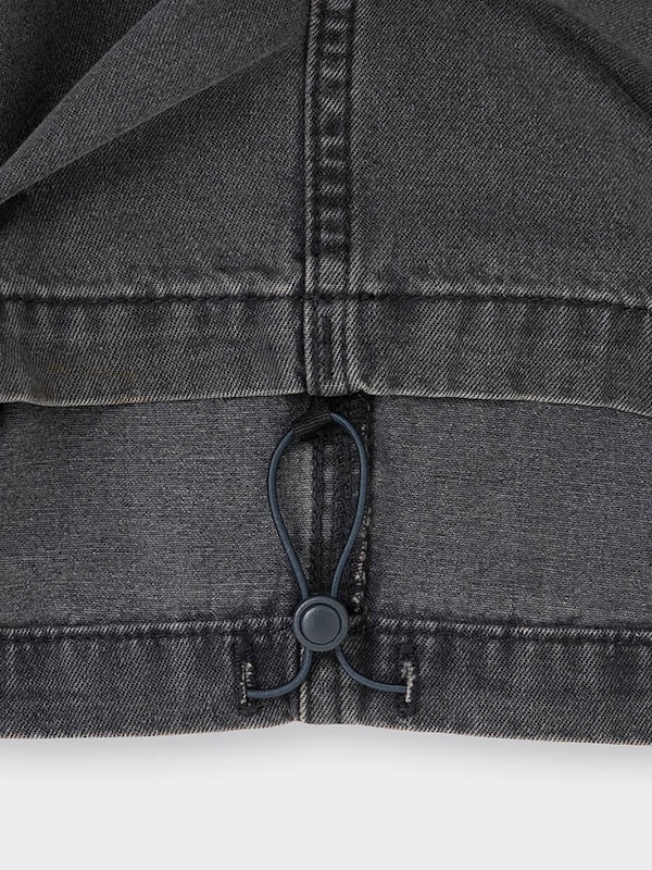 デニムスーパーワイドカーゴパンツNT+E