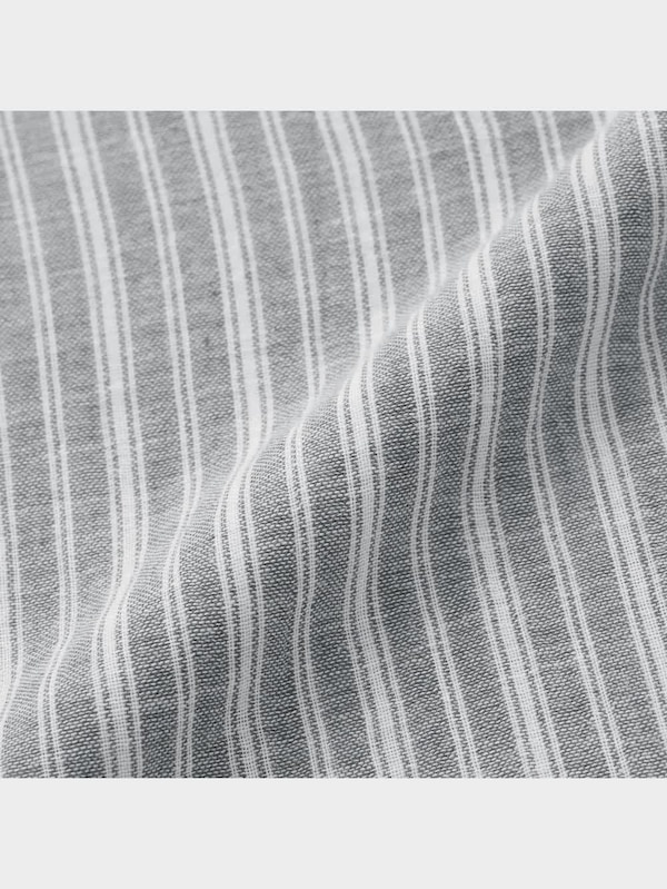 オーガニックコットンパジャマ(ストライプ)長袖&ロングパンツ+E