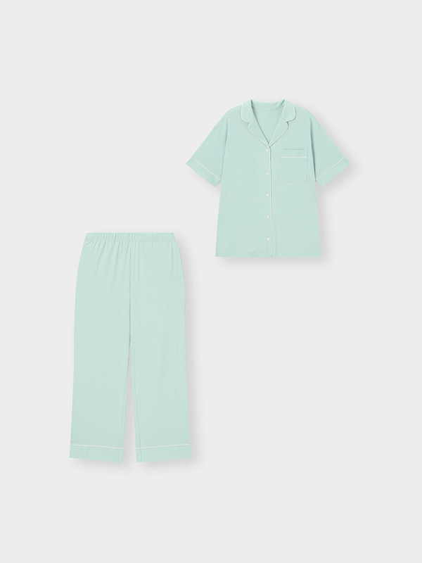 ミントパジャマ(半袖&ロングパンツ) Sabon