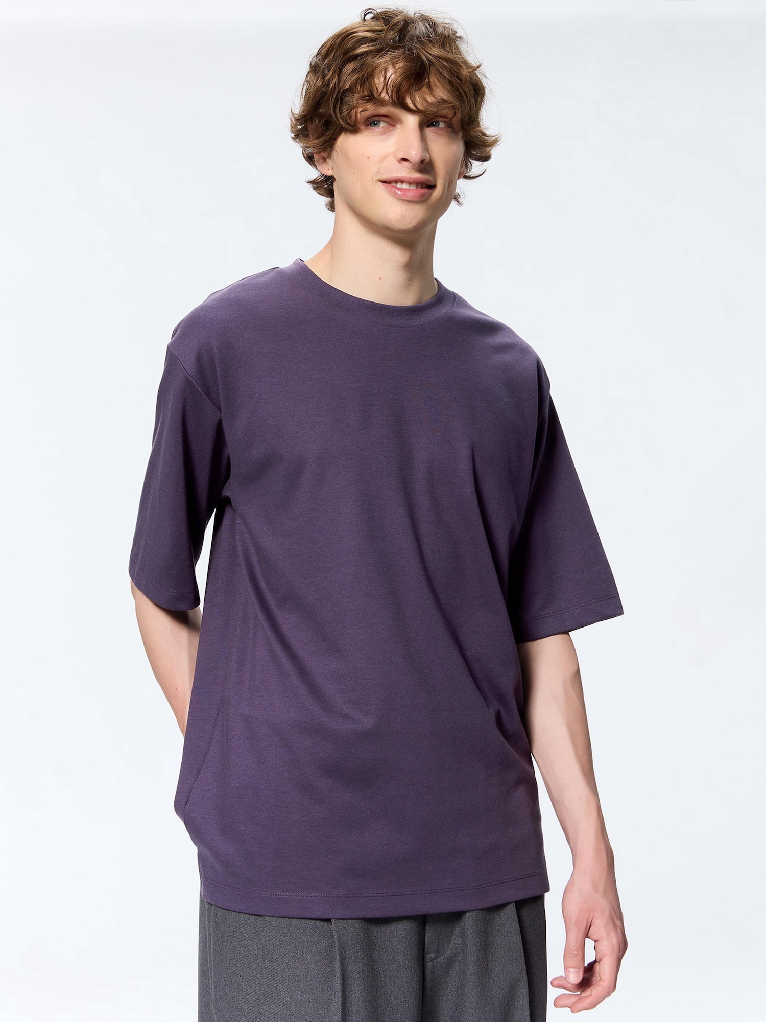 V2011：BISH × GU リンリン 半袖Tシャツ 半袖カットソー 紫 L バンドTシャツ:35