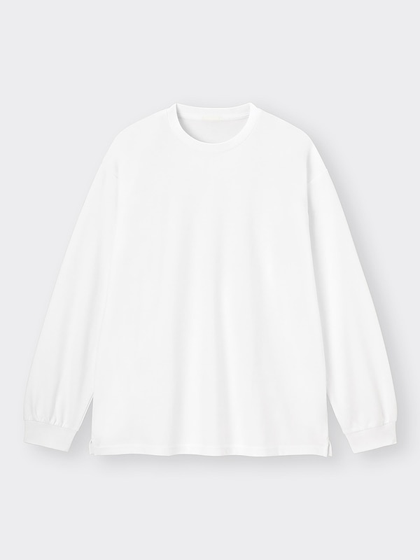 ドライポンチクルーネックT(長袖)