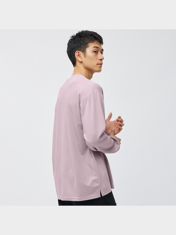 ドライポンチクルーネックT(長袖)