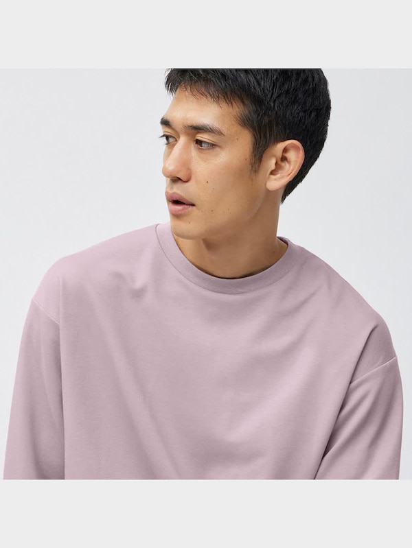 ドライポンチクルーネックT(長袖)