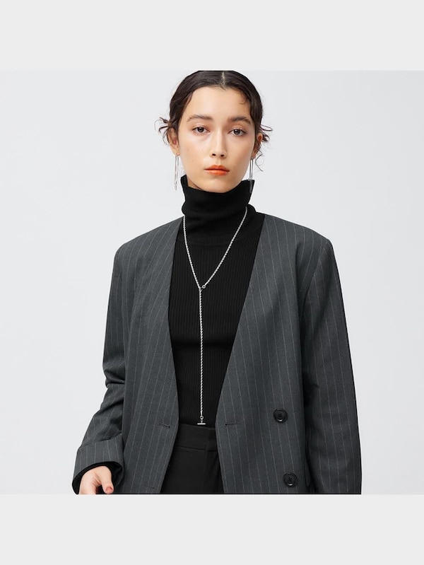 ロングラリエットチェーンネックレス