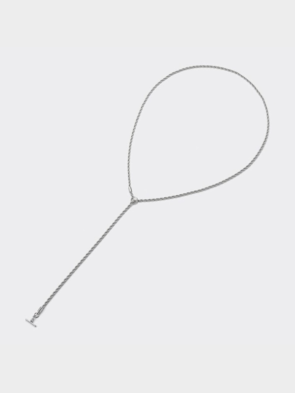 ロングラリエットチェーンネックレス
