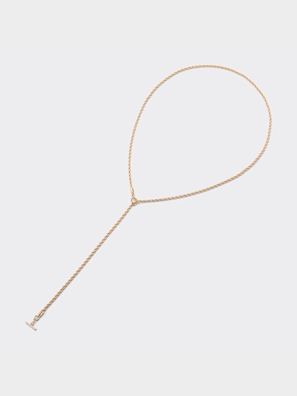 14金 インフィニティチェーンラリエット 14金 インフィニティチェーンラリエット