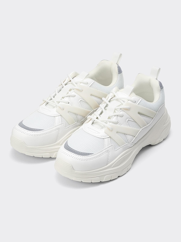 ボリュームソールメッシュスニーカー