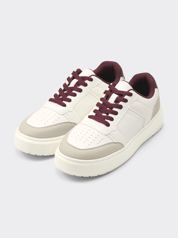 ボリュームソールコートスニーカー