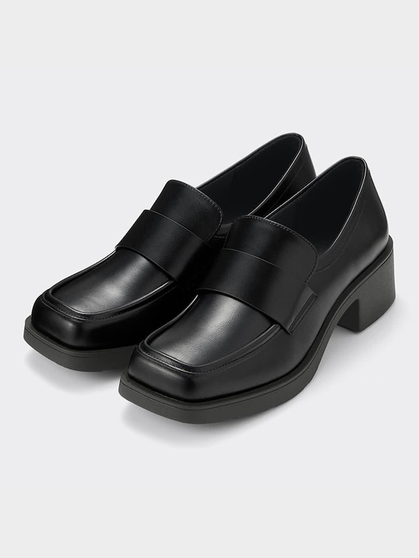 ボリュームソールローファー+E