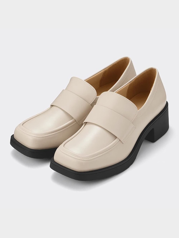 ボリュームソールローファー+E