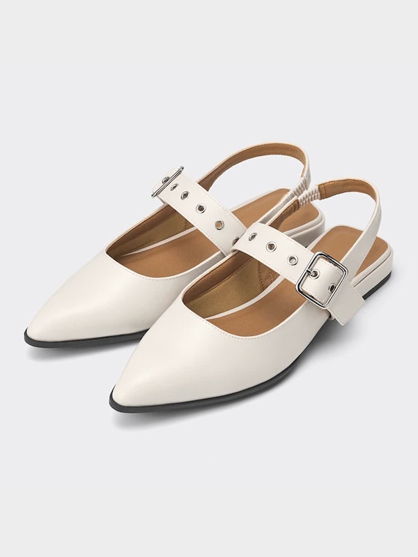 ベルトポインテッドシューズ+X