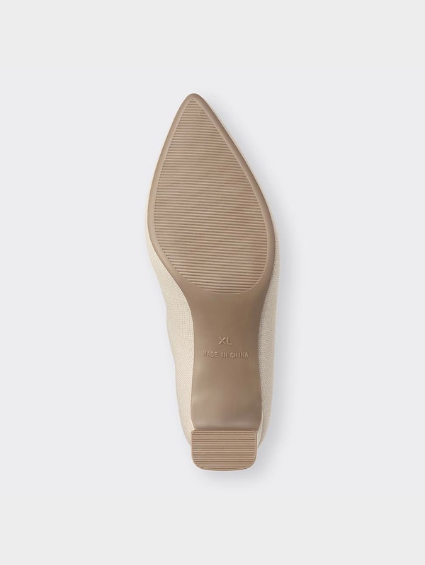 ポインテッドニットブーツ