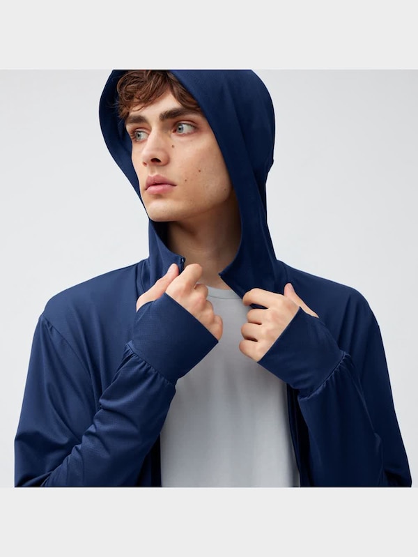 UVカットフルジップパーカ(長袖)GA