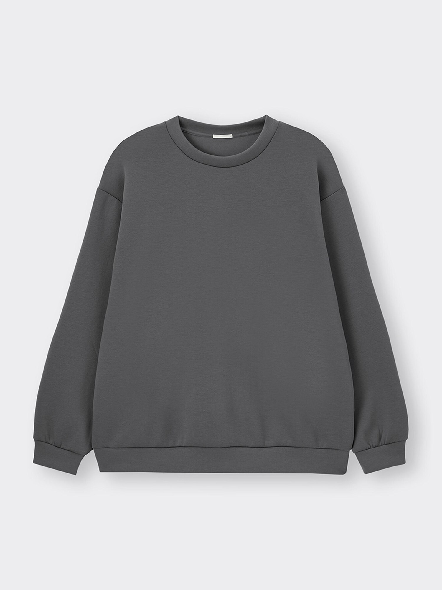3394. JEANS ブルオーバスウェット GU公式 | ウォッシュドロゴスウェットプルオーバー(長袖)+E