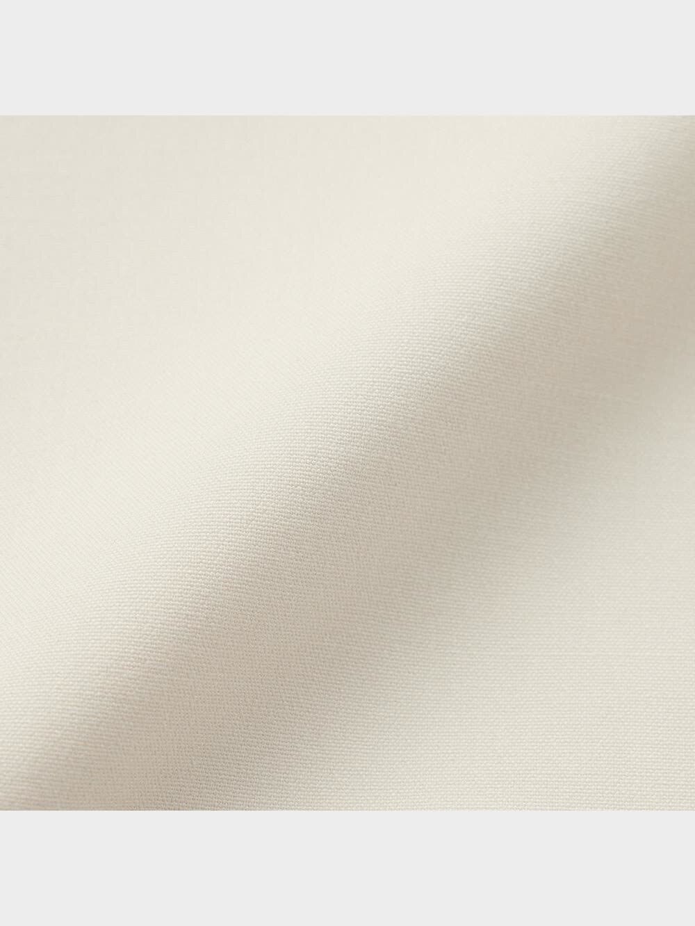 【極美品】ジバンシーブティック　ノーカラージャケット　ホワイト　コットン　M セットアップ対応・UVカット・接触冷感・洗える】ライト
