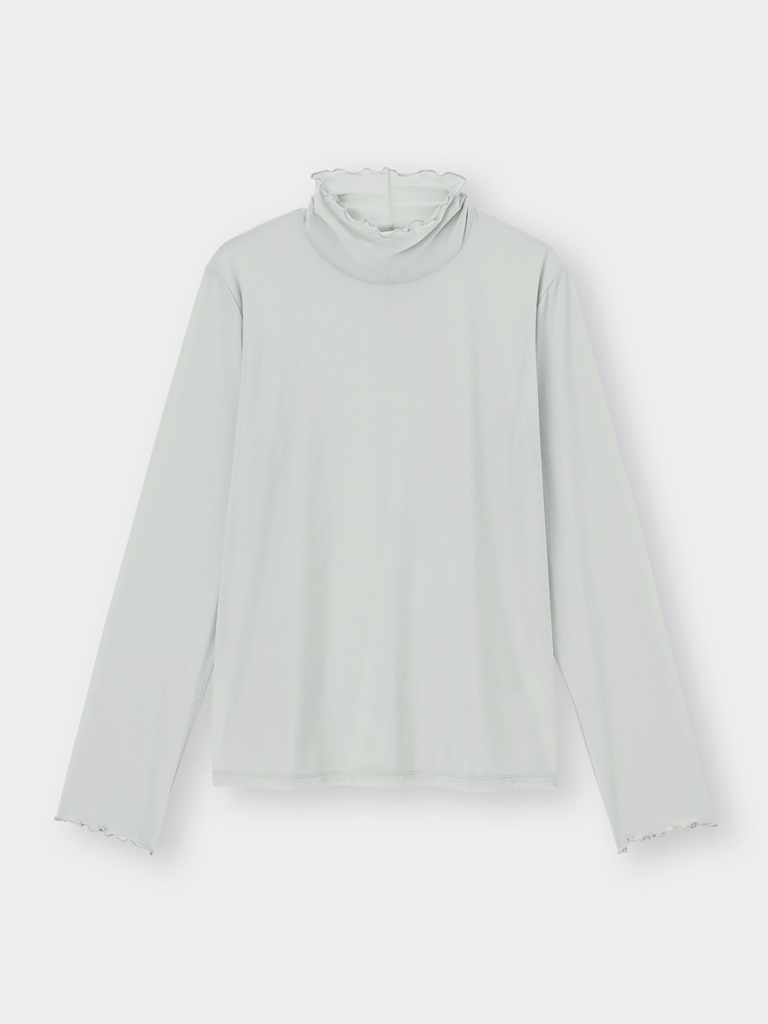 GU公式 | シアーハイネックT(長袖)OSB+EC