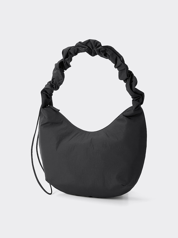 ナイロンギャザーハンドルバッグ