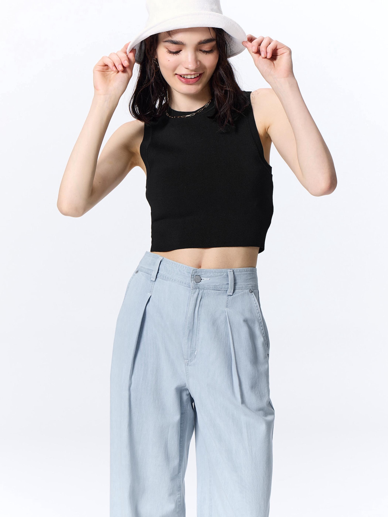 GU公式 | ライトデニムワイドパンツ(丈標準69.0~73.0cm) GU公式 | ライトデニムワイドパンツ(丈標準69.0~73.0cm)