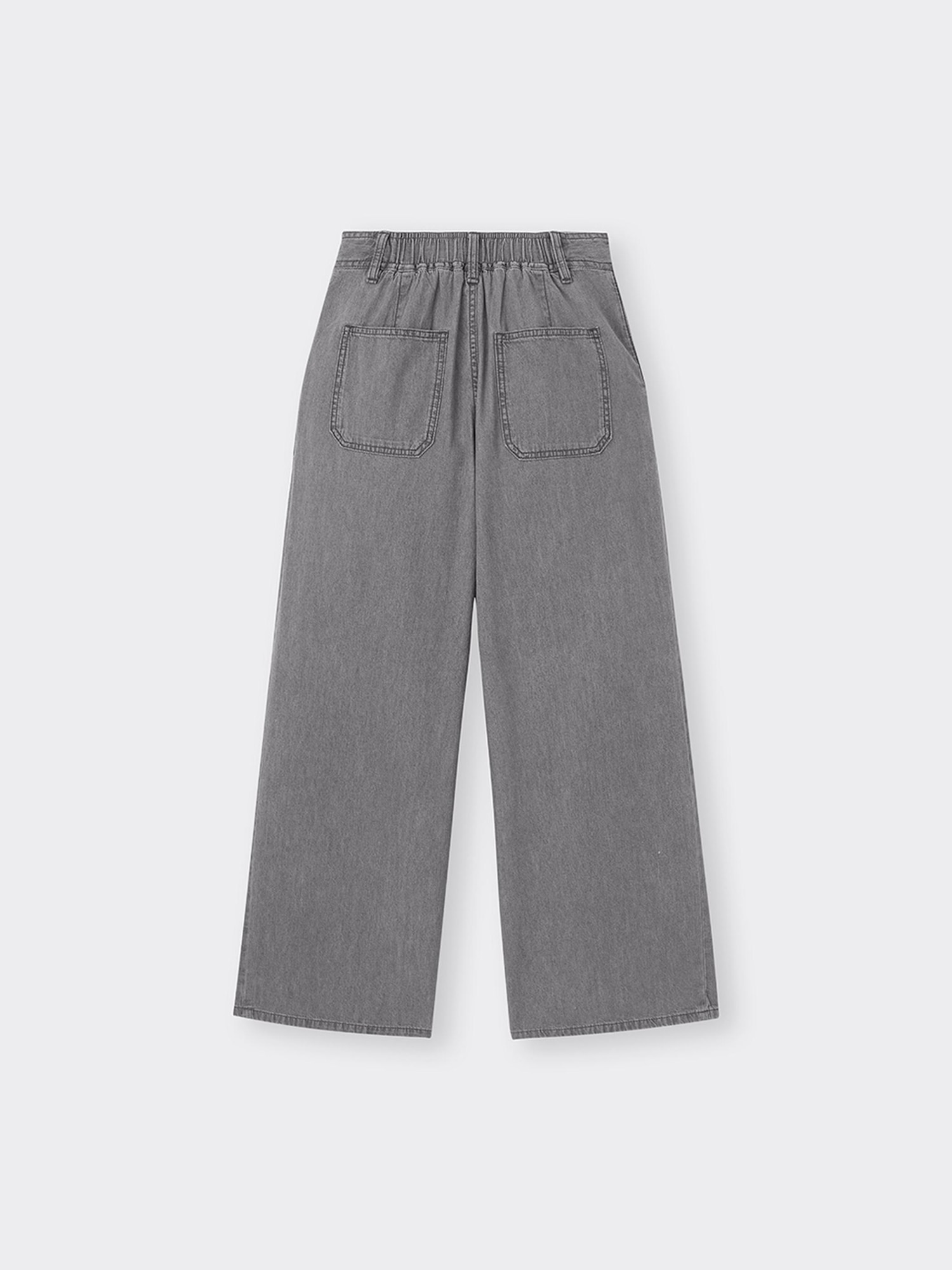特別セーフ GU公式 ライトデニムワイドパンツ(丈標準69.0～73.0cm) | 財布・ケース・小物入れ