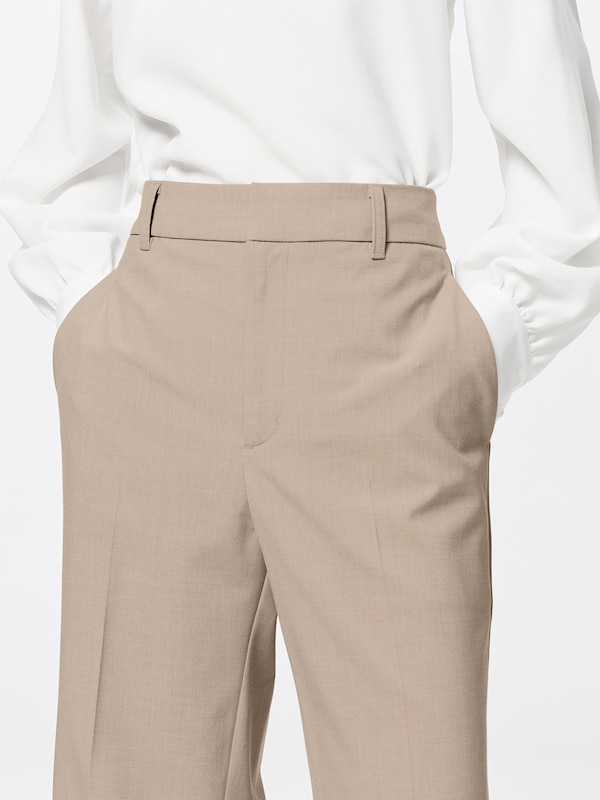 ウォッシャブルストレートパンツZ(丈標準69.5～73.5cm)(セットアップ可能)