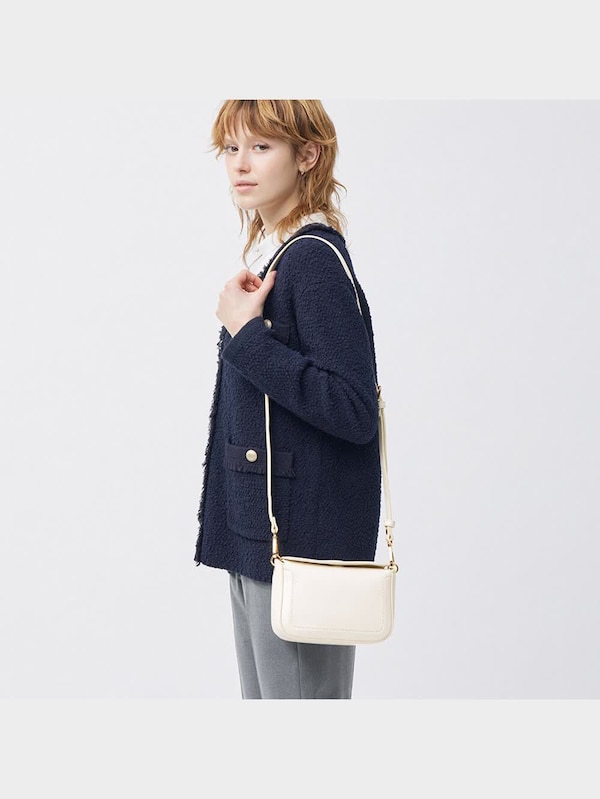 スクエアミニショルダーバッグ+X