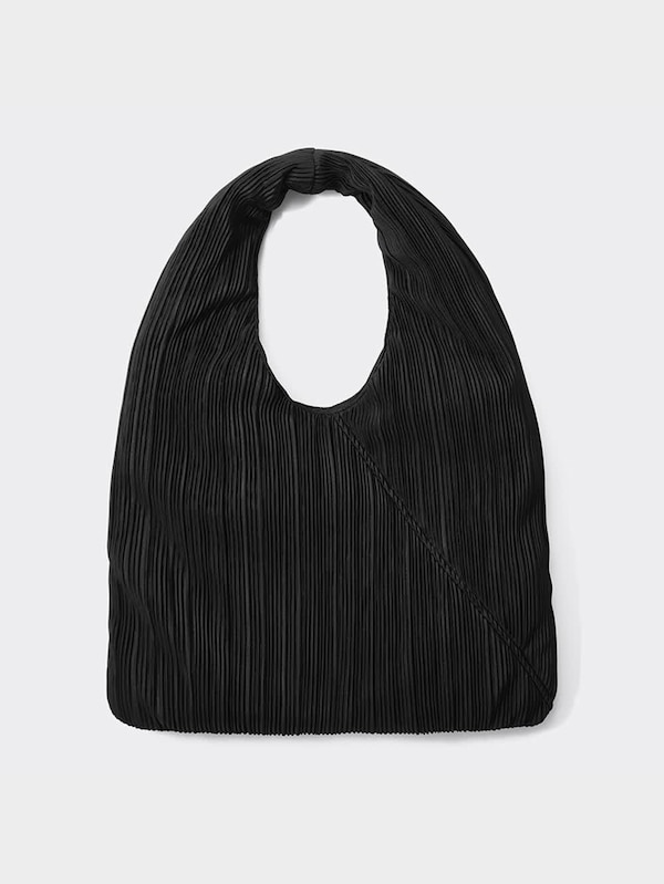 プリーツトライアングルバッグ