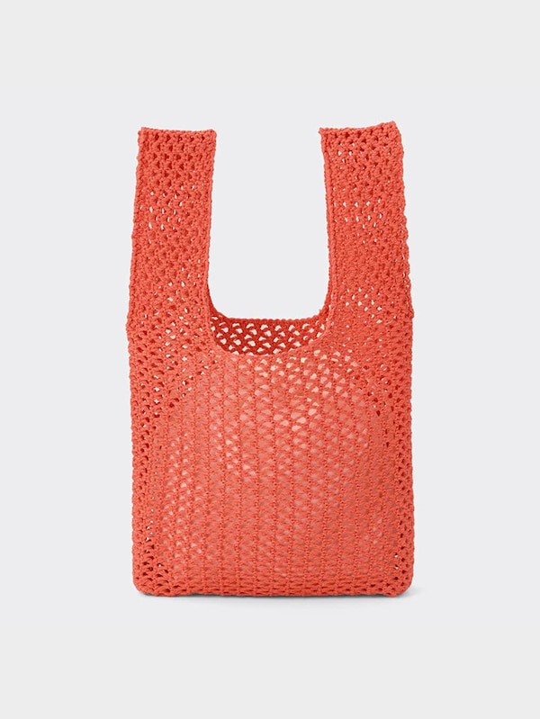 メッシュニットミニバッグ