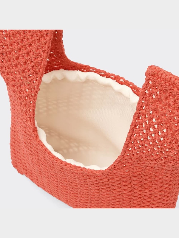 メッシュニットミニバッグ