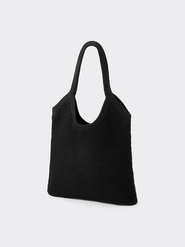 メッシュニットトートバッグ+E