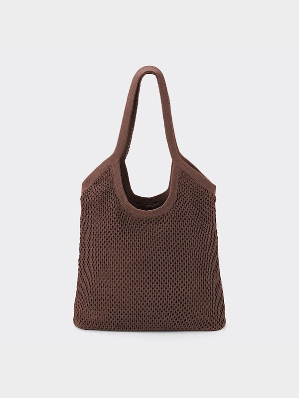 メッシュニットトートバッグ+E