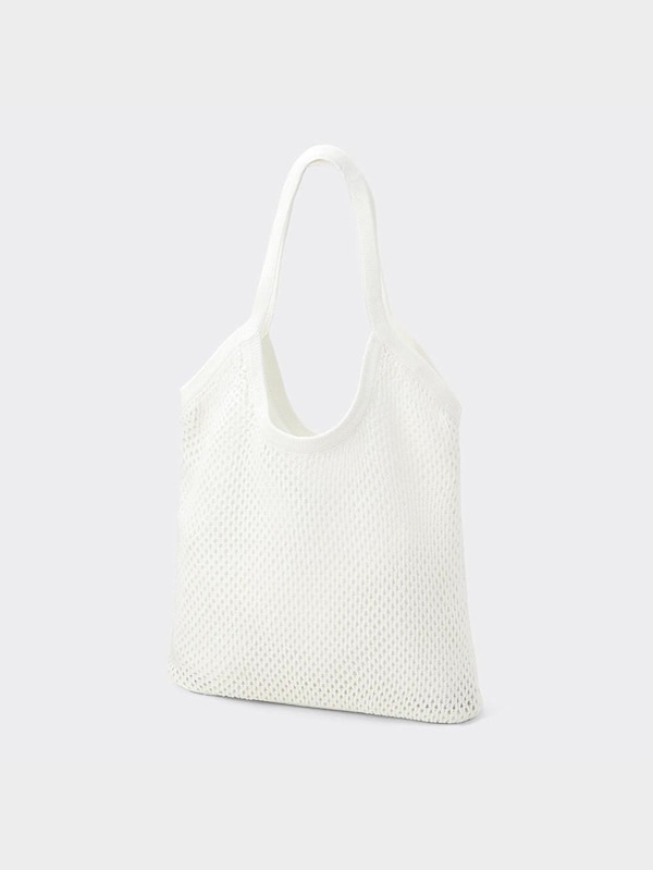 メッシュニットトートバッグ+E