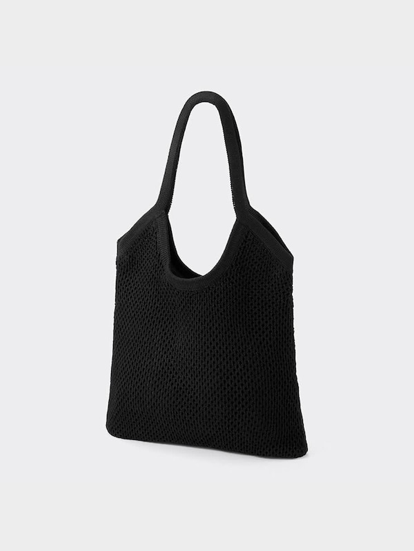 メッシュニットトートバッグ+E