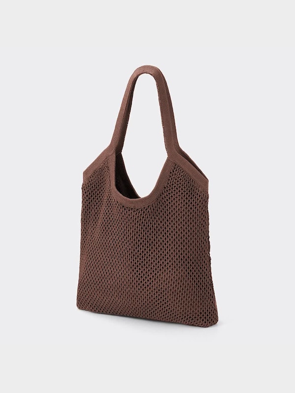 メッシュニットトートバッグ+E