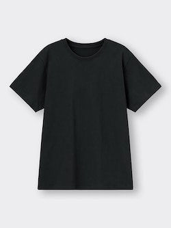 コットンカラークルーネックT(半袖)