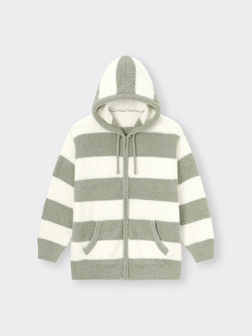 GU公式 | もこもこフィールラウンジパーカ(長袖)