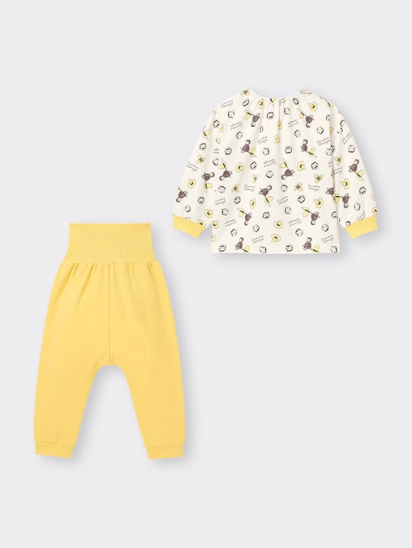 BABY(TODDLER)カンタンパジャマ(長袖) Curious George 1