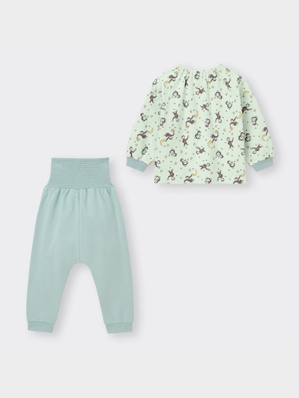 BABY(TODDLER)カンタンパジャマ(長袖) Curious George 2