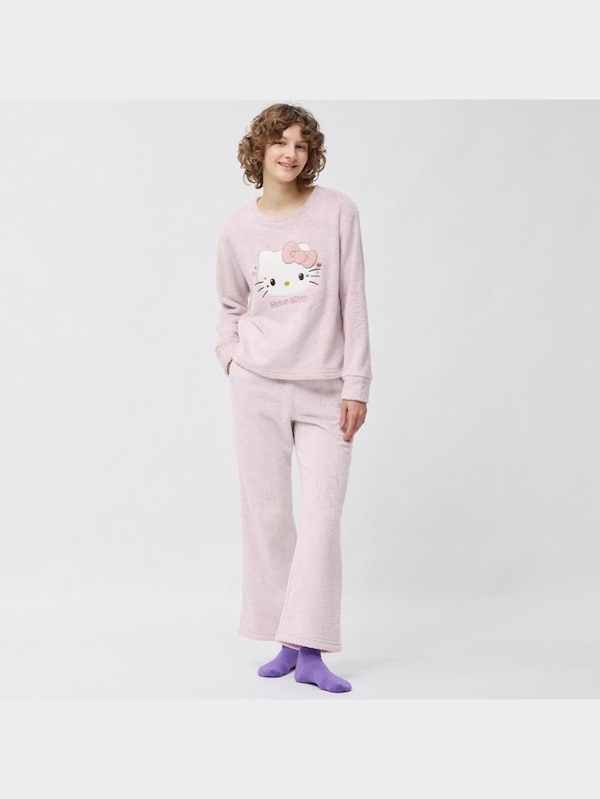 マシュマロフィールラウンジ�セット(長袖) HELLO KITTY