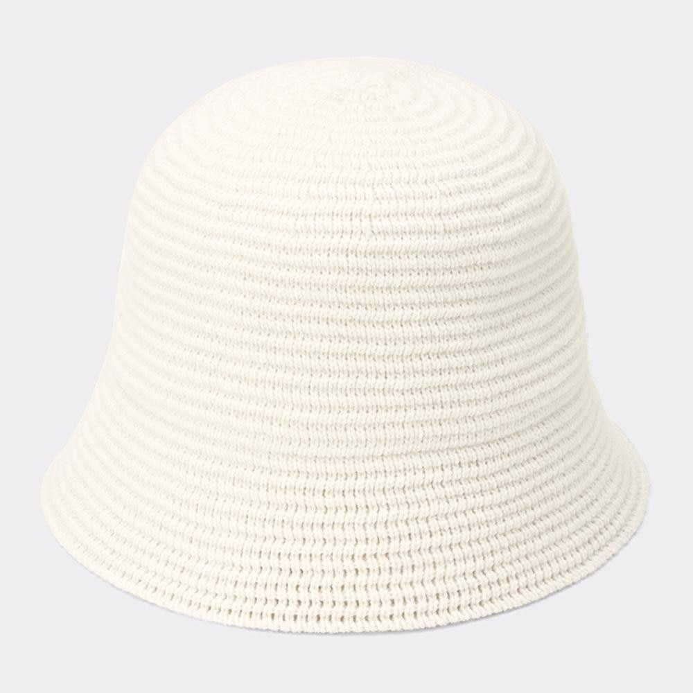 再入荷即納白　CIRCLE BUCKET HAT ハット