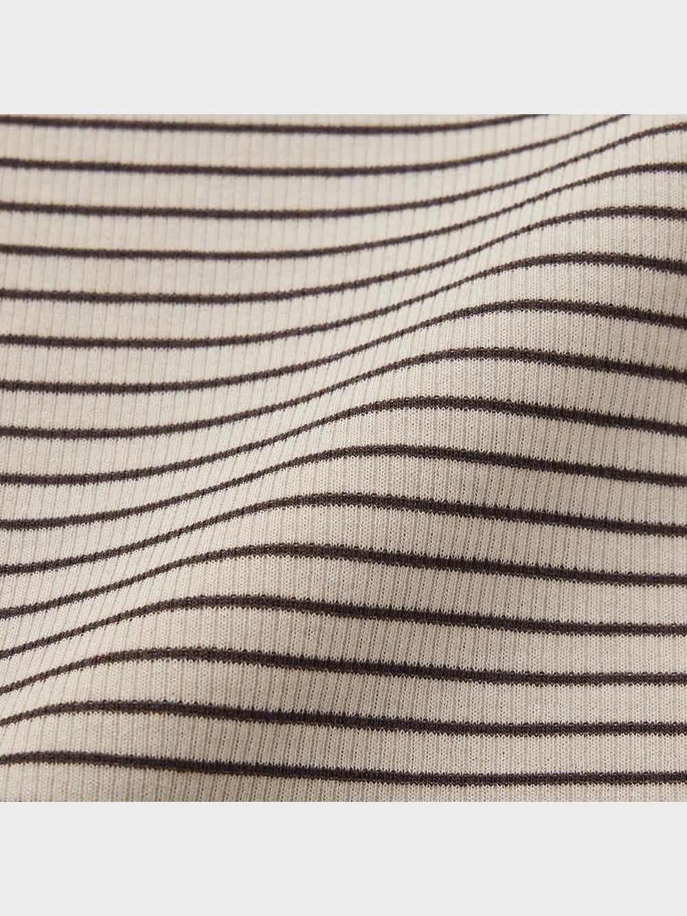 ZigZig13様オーダー専用ページ GU公式 | ソフトリブタートルネックT(長袖)(ボーダー)