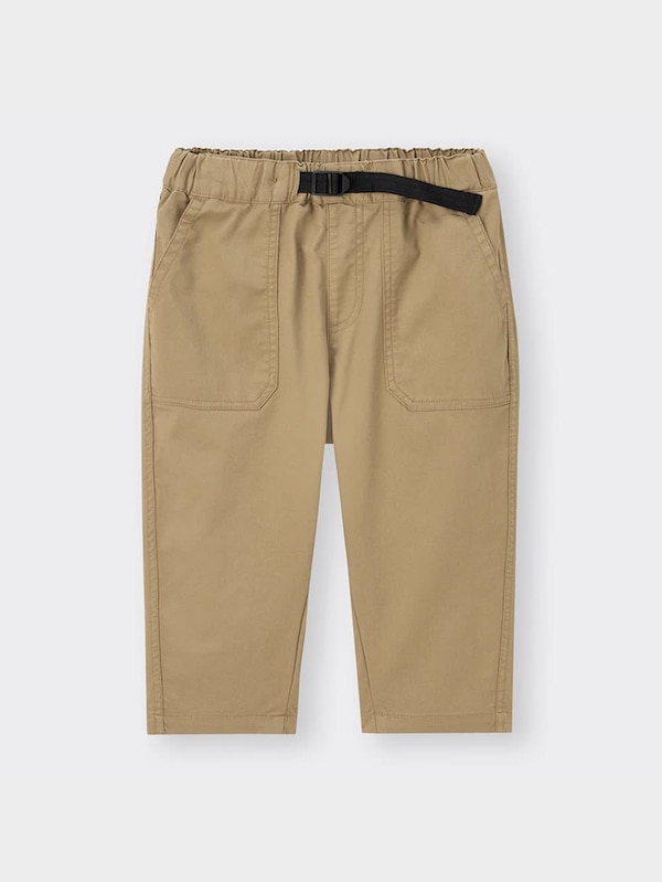 KIDS(男女兼用)ドライストレッチクロップドパンツ