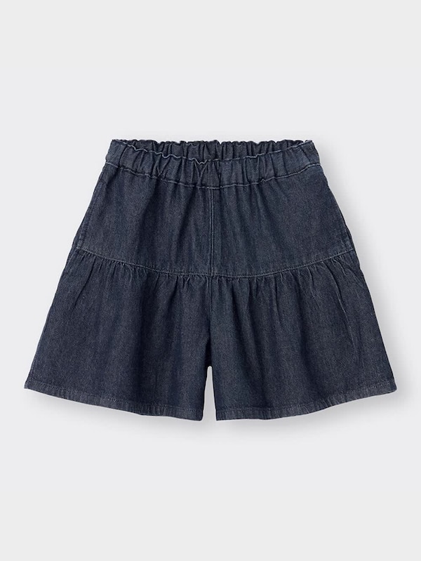 GIRLSデニムティアードキュロット