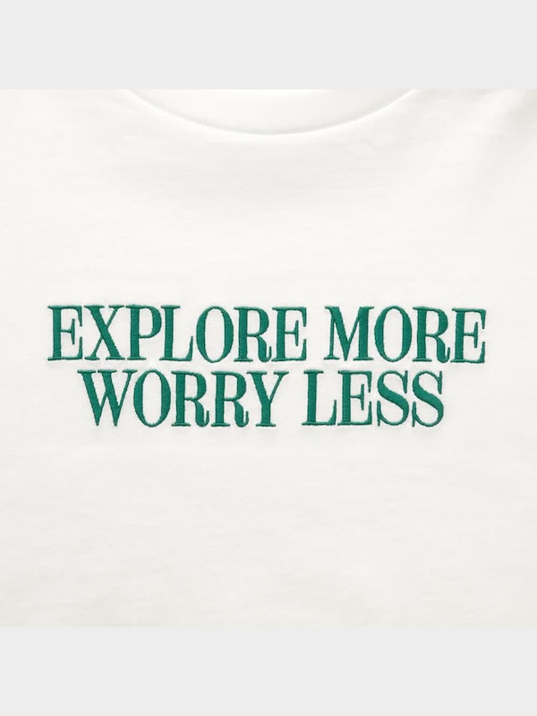 KIDS(男女兼用)グラフィックT(長袖)(刺繍ロゴ)