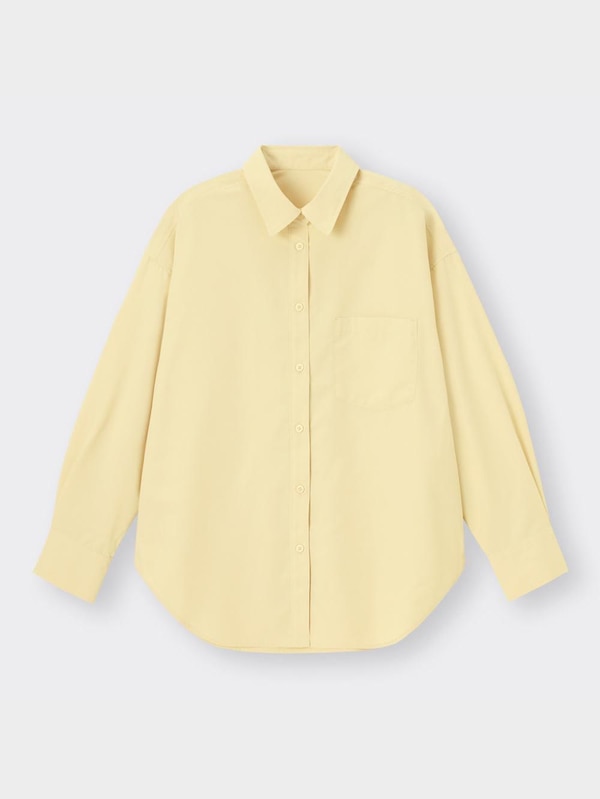 オーバーサイズシャツ(長袖)(UVカット機能付き)