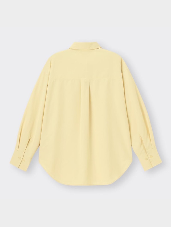 オーバーサイズシャツ(長袖)(UVカット機能付き)