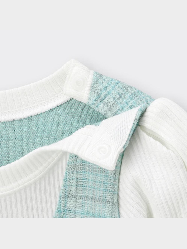 BABY(TODDLER)GIRLSTシャツコンビジャンパードレス(長袖)+E