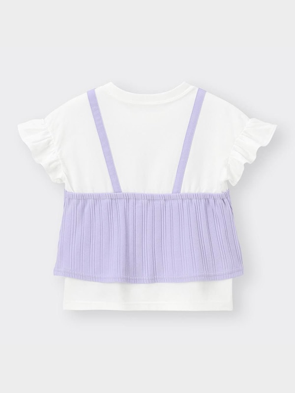 BABY(TODDLER)GIRLSキャミソールドッキングT(半袖)